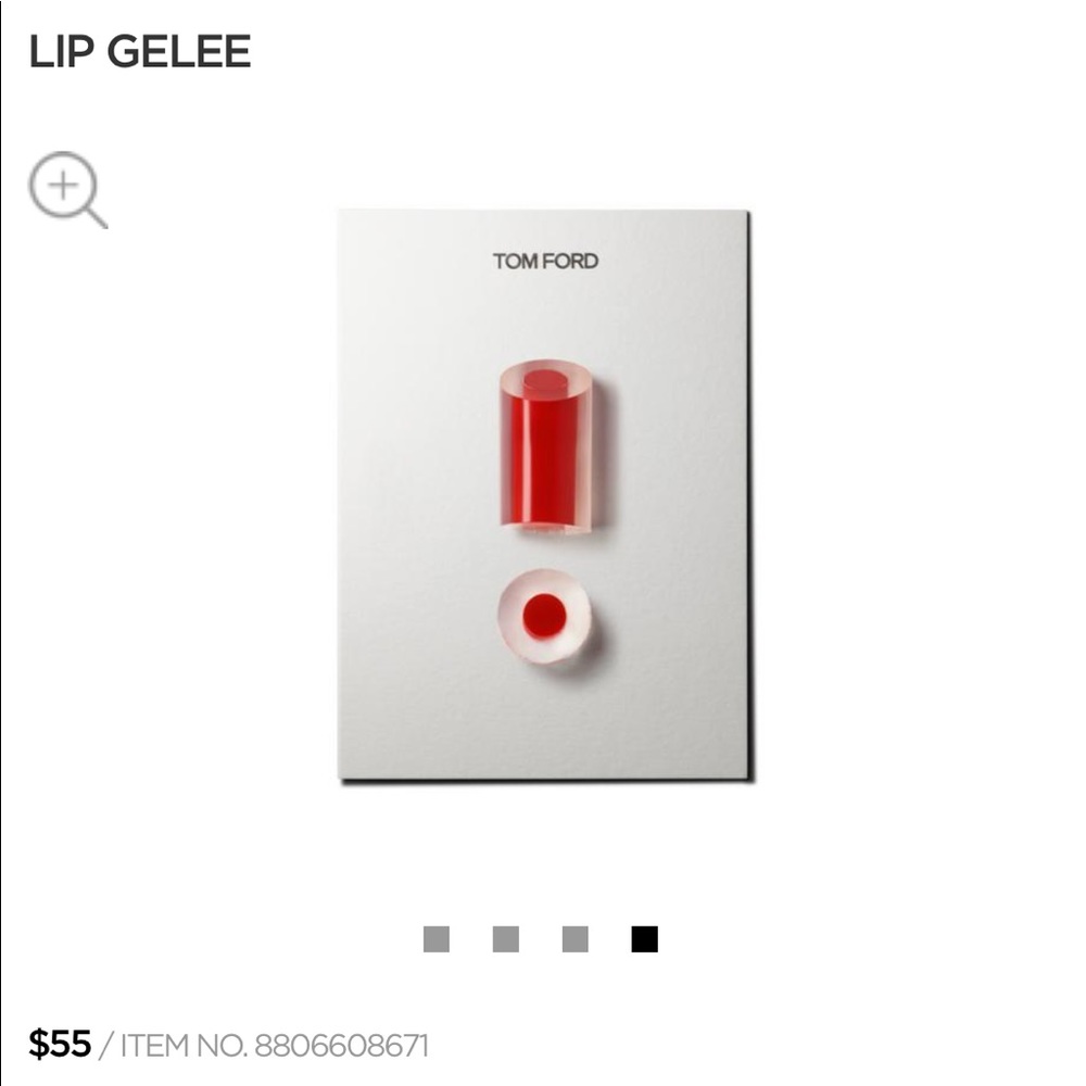 NEW Tom Ford Lip Gelee in LUSTROUS